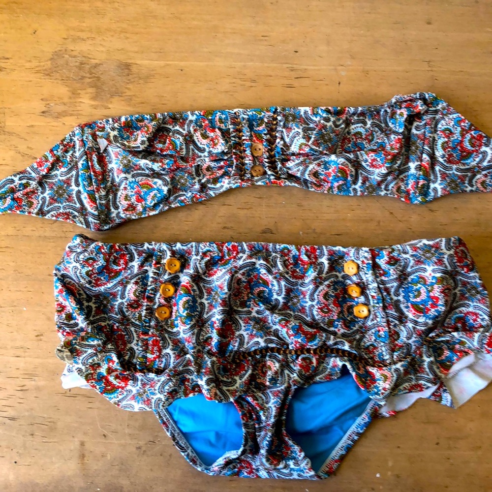Vintage inspired Lucky Brand bikini